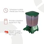 Fish Mate P7000 Large, 6 lbs Capacity, Rain-Resistant Automatic Pond Fish Feeder - Image 3