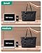 BAGSMART Tote Bag for Women, Tote Bag with Zipper Work Tote with Compartments Nurse Shoulder Hanbag for Travel, Gym