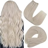 Cabello humano real: La cinta Easyouth en las extensiones usa cabello humano remy con garantía de calidad, se ve natural, se toca con suavidad. Podría combinar la voluntad con tu propio cabello y darte un aspecto natural.