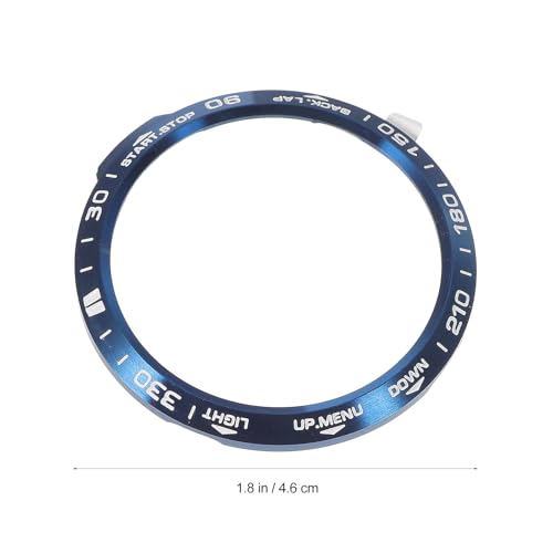 Bisel metálico 6X anillo protector caja reloj antiarañazos 2
