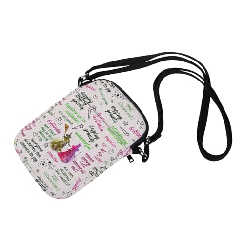 Elphaba & Glinda Lover Gift Witch Musical Crossbody Bag Witch Musical Theater Gift Defying Gravity Gift