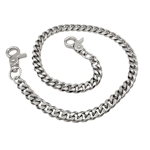 NEWDEM Wallet Chain, Heavy Duty Pant Chain, Jeans Chains Trend Fashion Keychain, Waist Chain Belt for Men Women Boy Girl