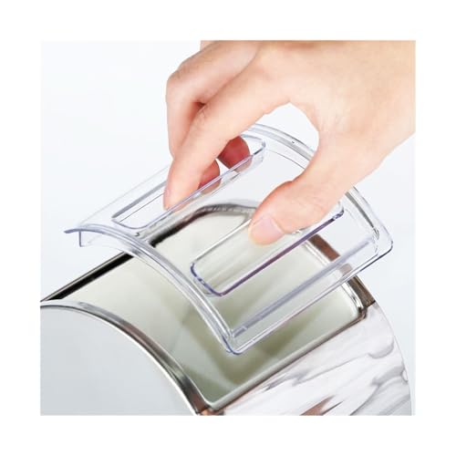 Máquina para hacer hielo, acero inoxidable, manual miniatura 4
