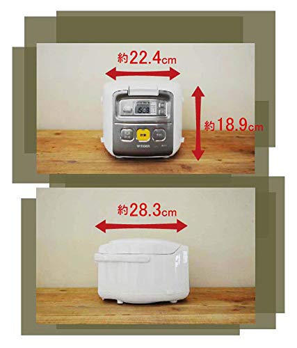 Amazon | タイガー 魔法瓶【新生活応援2点セット】マイコン 炊飯器 3合 