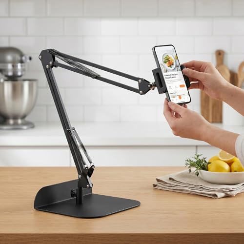 Support de téléphone pour tablette de lit stable pour éviter les douleurs de cou