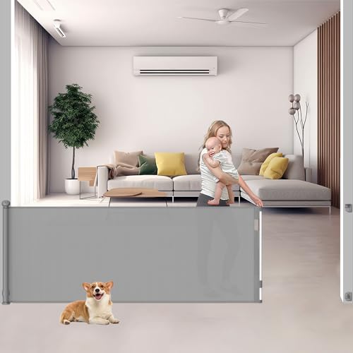 N&V Portão Retrátil Para Bebês, De Malha Extra Largo, Longo Cães, 34