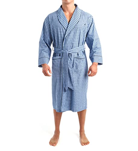 Nautica mens Long-sleeve Lightweight Cotton Woven-robe2