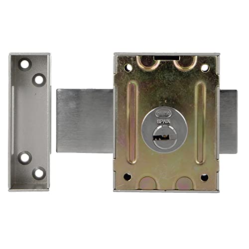Amig, Overlap Lock with Locking Lever and Internal Crutch for Wooden Doors Mod. 85-85 x 65 mm - Image 3