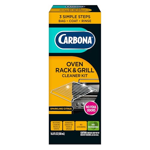 Carbona Oven Rack & Grill Cleaner | Eliminates Thick Grease