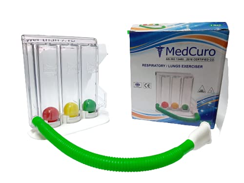 Medcuro certified Respiratory/Lung exerciser/Spirometer