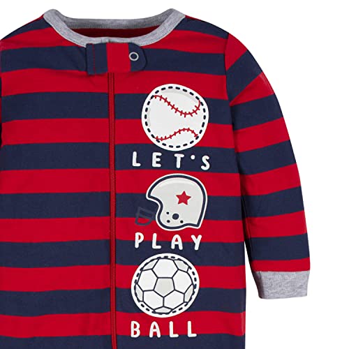 Image of Gerber Baby Boys' 2-Pack Sleep 'N Play Pajamas