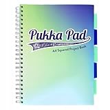 Pukka Pad A4 Seafoam Project Book 100 feuilles