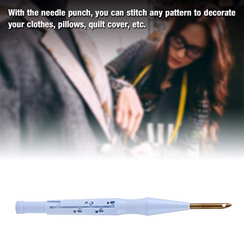Embroidery Pen Needle Threader Punch Needle Adjustable Punch Needle Tool Punch Needle Rug Hooking Tool for Yarn - Image 3