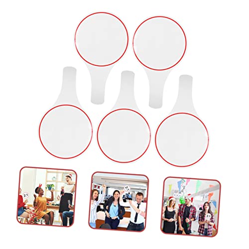 Set de 5 pizarras de mano blancas para puntaje 8x12 pulg. miniatura 2