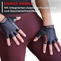 MACCIAVELLI Fahrradhandschuhe Herren Damen - Halbfinger MTB Fahrrad Handschuhe - Sommer Radsporthandschuhe für Mountainbike, Rennrad & Downhill – Ansicht 5