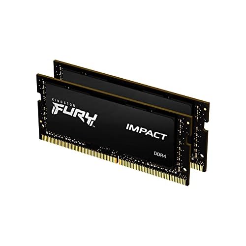 Kingston FURY Impact 64GB (2x32GB) 3200MHz DDR4 CL20 Laptop Speicher Kit mit 2 KF432S20IBK2/64