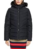 edc by ESPRIT Damen 092CC1G304 Jacke, 001/BLACK, L