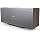 DOSS SoundBox Ultra Bluetooth Speaker, 2.1 Channel Audio, Deep Bass - Grey | 80W Powerful Sound, Wood-Grain Design, Dual DSP Tech, 18H Playtime, Elegant Living Room Decor, BT 5.3, Home & Office use