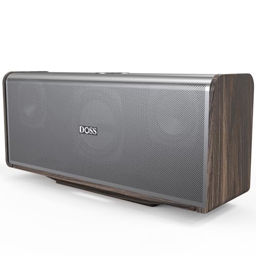 DOSS SoundBox Ultra Bluetooth Speaker, 2.1 Channel Audio, Deep Bass - Grey by DOSS - Used condition - US$133.78