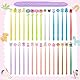30 Kristalle Gelschreiber Set, Kawaii Gel Stifte Tiere und Blumen, Fidget Pen Kinder, Squishy Stifte für Mitgebsel Kindergeburtstag, Give Aways Kindergeburtstag Gastgeschenke
