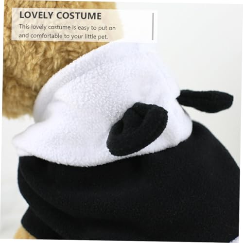 Disfraz Panda para Perro Ropa de Invierno Talla S miniatura 3