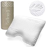 sei Design Seitenschläferkissen VISCO-Kissen Anti Snor|orthopädisches Nackenstützkissen | Thermoregulierender Bezug | Viscoelastischer Memory-Schaum | Nackenkissen | Memory Foam 54x40x11 cm