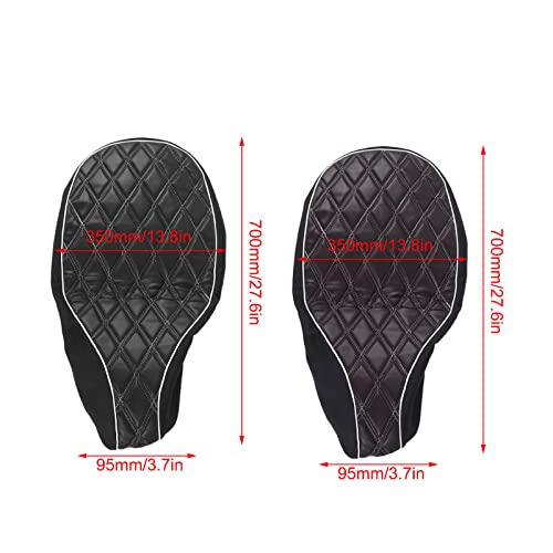 Aramox Copri Sella Moto in Pelle, Copri Sella in