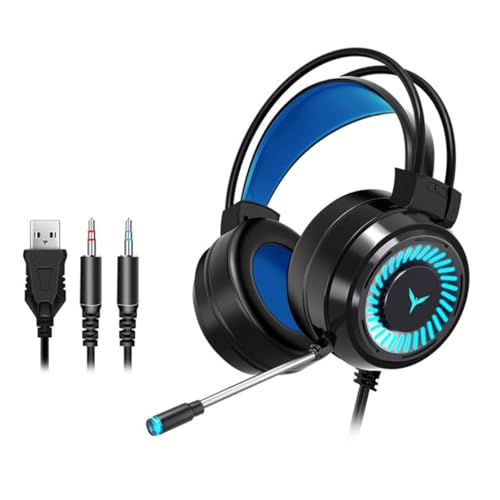 ulafbwur ABS G58 LED���C�g �Q�[�~���O�w�b�h�Z�b�g �X�e���I �L�� �x�[�X�w�b�h�z�� �}�C�N�t�� PC/�m�[�g�p�\�R���p