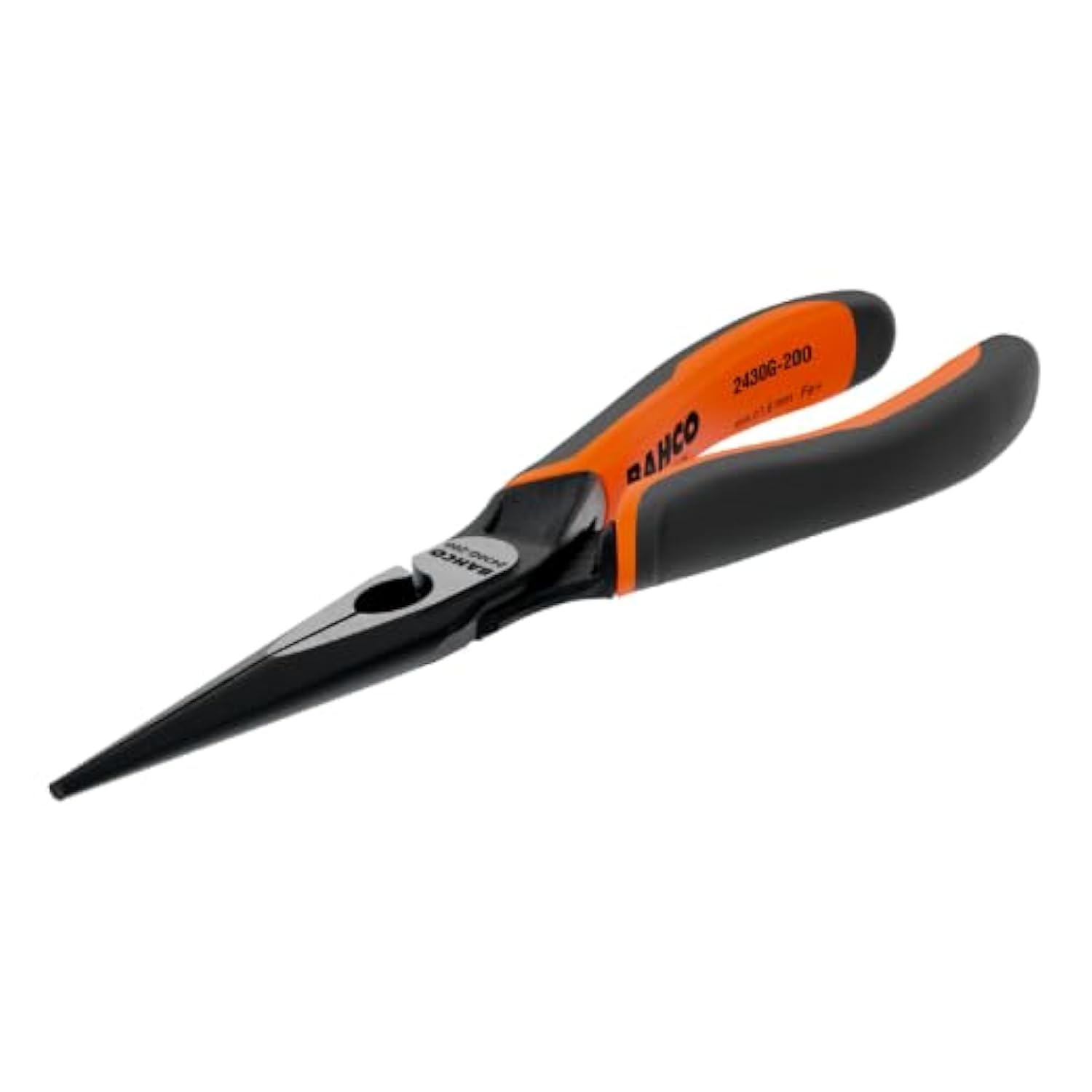 Pince Bahco 2430 G-160 IP à becs demi-ronds fins pour vos travaux de serrage précis