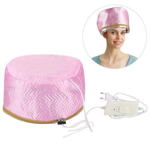 Jiya Enterprise Hair Care Thermal Head Spa Cap Treatment with Beauty Steamer Nourishing Heating Cap, Spa Cap For Hair, Spa Cap Steamer For Women 6 41rAcAGHXHL
