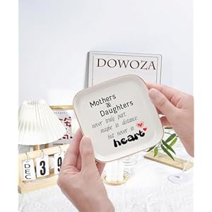 Giftformomfromdaughtermothergiftsfromdaughtermothersdaughtersnevertrulypartmothersdaybirthdaychristmasthanksgivingringdishjewelrytraygiftformotherdaughter Urban Country Home Decor Gift for mom from daughtermother gifts from daughter mothers daughters never truly part mothers day birthdaychristmasthanksgiving ring dish jewelry tray gift for mother daughter urban country home decor