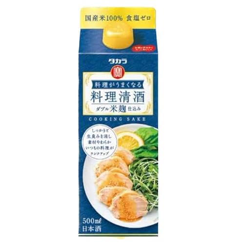 タカラ「料理がうまくなる料理清酒(ダブル米麹仕込み)」500ml×12本(返礼品事業者:株式会社イズミック三重支店)