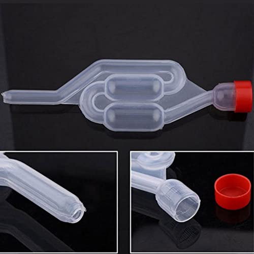 Yaasier Bonde de Fermentation, 2 pièces Tubes de Fermentation en Plastique, Anti-Retour en Plastique à Sens Unique pour la Fermentation du vin de bière à Domicile - Image 8