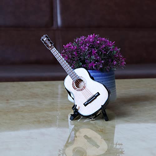 predolo Guitare électrique D’échelle de 1/6 avec Stand de Musique Miniature Jouet - Les Beatles, Paul McCartney, John Lennon, RIngo Starr, George Harrison predolo Guitare électrique D'échelle de 1/6 avec Stand de Musique Miniature Jouet – Image 6