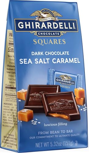 GHIRARDELLI Dark Chocolate SEA SALT CARAMEL...