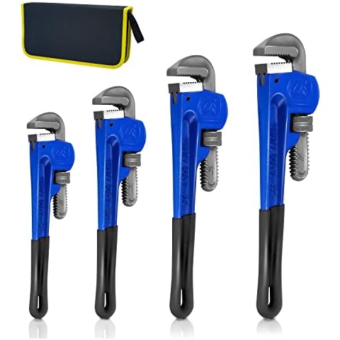 Juego de 4 llaves de tubo resistentes ajustables KOTTO Cover