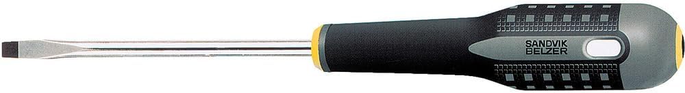BAHCO BE-8150 8 3/4 Inch Ergo Slotted Screwdriver with 7/32 Inch Wide Tip