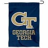 College Flags & Banners Co. Georgia Tech Yellow Jackets Wordmark Garden Banner Flag