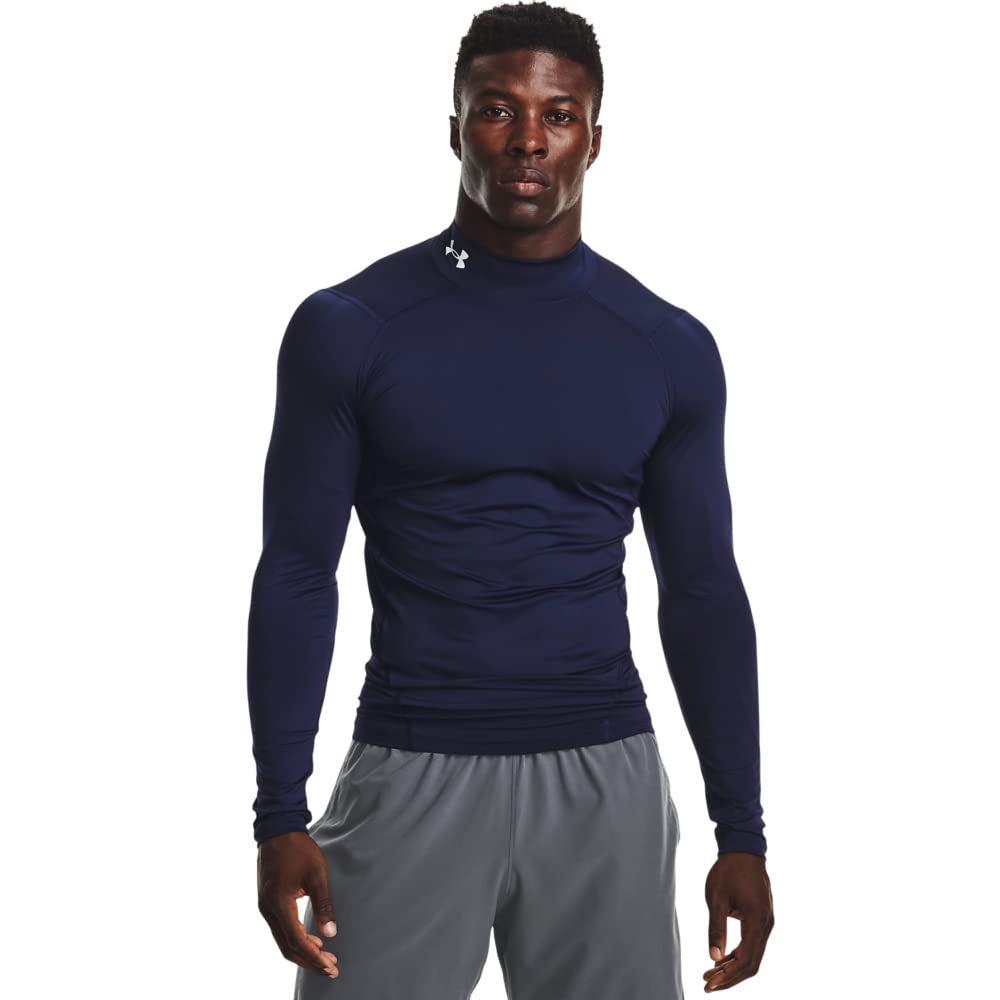 Men's Heatgear Armour Mock Long Sleeve T-shirt