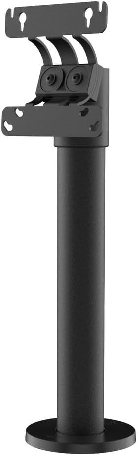 SpacePole Arc VESA 75/100 Pole Mount, Top Screen Mount -Black-