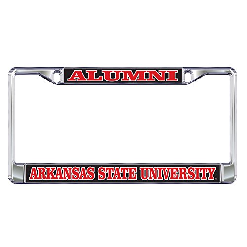 Dixie Dawgs Arkansas State Red Wolves License Plate Frame Alumni