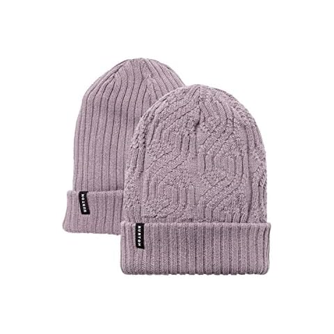Burton Women's Recycled Reversible Beanie Hat, Elderberry, One Size UK Cover