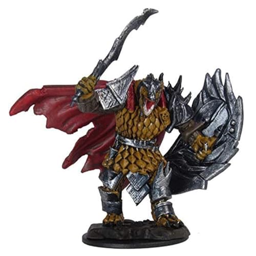D&D: Icons of the Realms - Premium Figures - Dragonborn Male Fighter, Galápagos Jogos