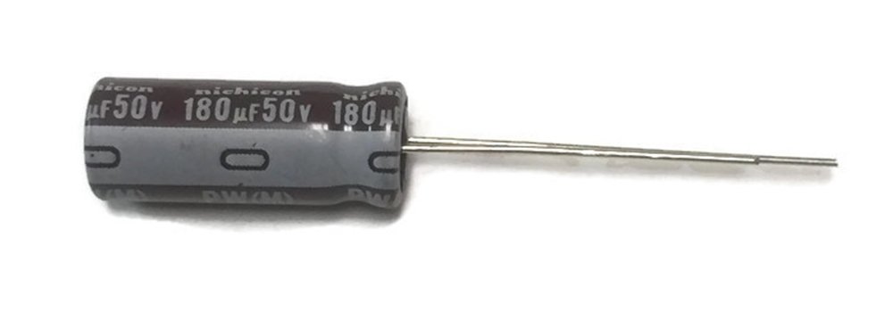 Amazon.com: Nichicon Set of 10, 105°C Electrolytic Capacitor 180uF
