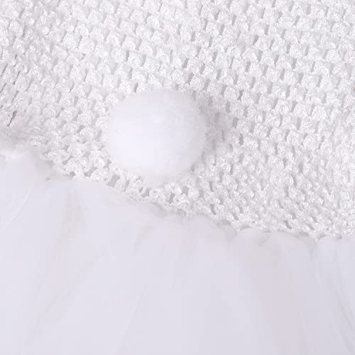 Soyoekbt Girls Easter Bunny Costume Led Light Up Rabbit Tutu Dress For Spring Easter Animal Costume White 3-4 Years #TOP4