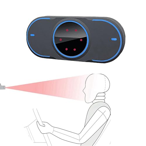 Dispositivo de alarma de fatiga del conductor con recordatorio continuo de voz fuerte para la seguridad de conducción y monitoreo antisueño