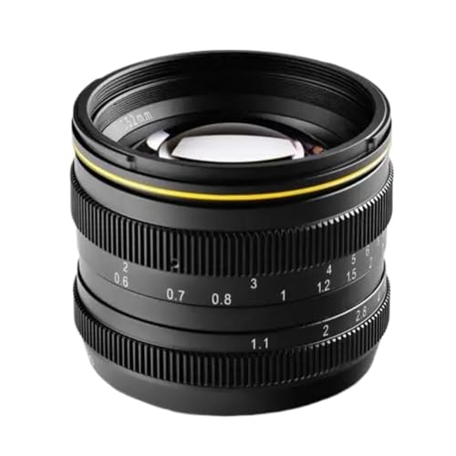 �݊���������Canon EOS-M Sony E�}�E���g Fuji X M4/3 50mm f1.1 APS-C ����a�}�j���A���t�H�[�J�X�~���[���X�����Y�ɑΉ�(For Fuji X)