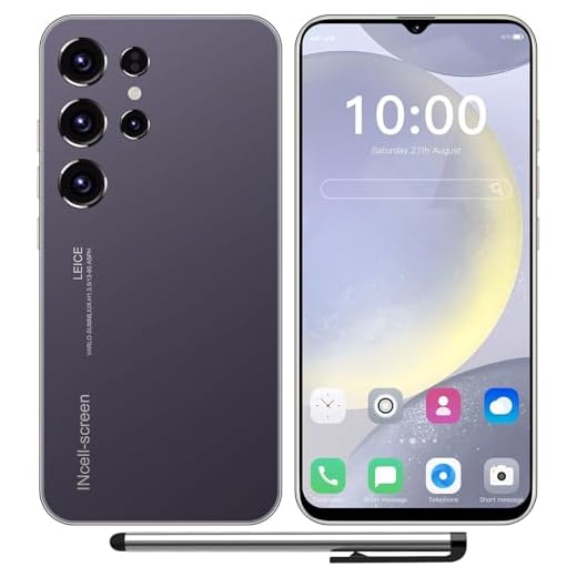 MTGud M24Ultra 4G téléphones Portables débloqués, Écran 6.3" Smartphones Pas Cher Android 12, 3Go+32Go/SD-256Go, Batterie 4500mAh,16MP+13MP/Double SIM/Face ID/GPS/WiFi (Purple)