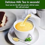 Mango Bubble Milk Tea Instant 3in1 Powder Mix - 1kg (33 Drinks) | For Boba Tea, Milkshake, Blended Frappe and Bakery | Authentic Taiwan Recipe | Zero Trans Fat, No Preservatives | By Moriyama Teahouse - Image 3