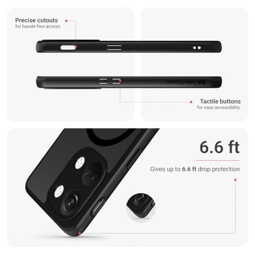 Image of DailyObjects Nimbus 2.0 Magnetic Phone Case Cover Compatible with OnePlus Nord 3 | Wireless Charging Slim Back Cover | 2 Layer Edge Protection & Shockproof
